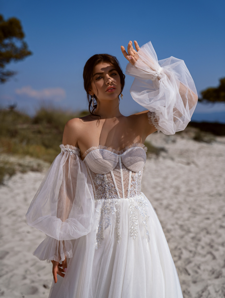 Свадебное платье / J-1025