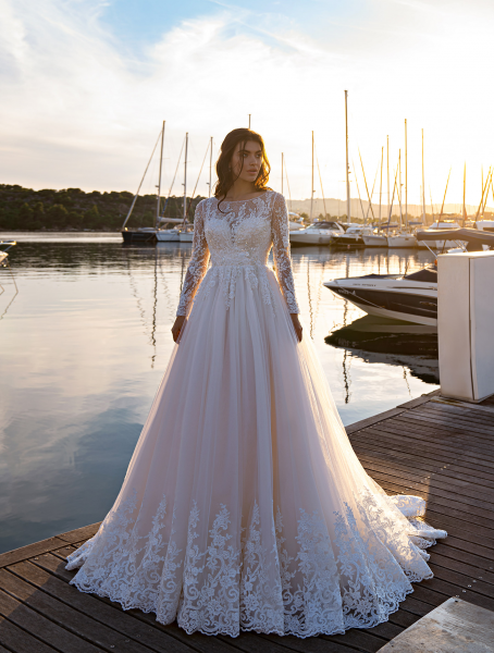 Свадебное платье / J-1026